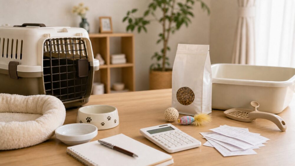 猫を飼うために必要なグッズについて